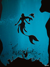 Charger l'image dans la galerie, La Petite Sirène - Ariel - Print Tableau Rigide