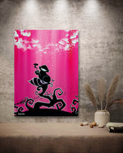 Charger l'image dans la galerie, Alice au pays de merveilles - Cheshire cat - Print Tableau Rigide