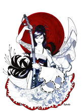 Charger l'image dans la galerie, Geisha (Red Warrior) - Print Tableau Rigide