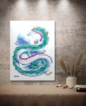 Charger l'image dans la galerie, Haku Voyage de Chihiro - Print Tableau Rigide