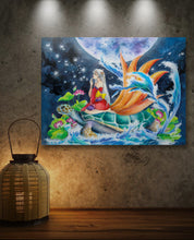 Charger l'image dans la galerie, Kitsune & Turtle - Print Tableau Rigide