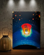 Charger l'image dans la galerie, Lanterne TGCF Heaven Official Blessing - Print Tableau Rigide