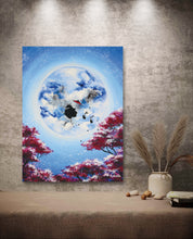 Charger l'image dans la galerie, Totoro Sakura Ghibli - Print Tableau Rigide