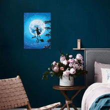 Charger l'image dans la galerie, Kiki la petite sorcière ghibli acrylique forex by Kudnalla