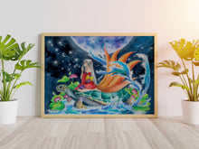 Charger l'image dans la galerie, Kitsune & Turtle - Print Tableau Rigide