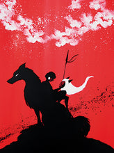 Charger l'image dans la galerie, Ghibili Mononoke San Acrylique forex by Kudnalla