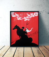 Charger l'image dans la galerie, Mononoke san ghibli acrylic forex by Kudnalla