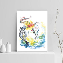 Charger l'image dans la galerie, Okami aquerelle forex by Kudnalla