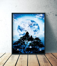 Charger l'image dans la galerie, Totoro Arbres Ghibli - Print Tableau Rigide