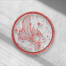 Charger l'image dans la galerie, Stickers Suncatchers - Goldfish - Poisson rouge
