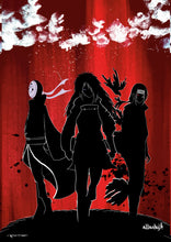 Charger l'image dans la galerie, Naruto - Uchiwa Team : Madara Obito Itachi - Art print A3
