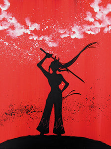 Fairy Tail Erza Acrylic forex by Kudnalla