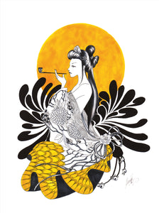 Geisha Jaune by Kudnalla