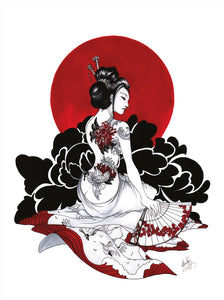 Geisha Rouge by Kudnalla