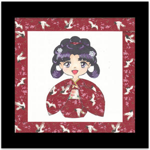 Poupée Kokeshi Geisha #17