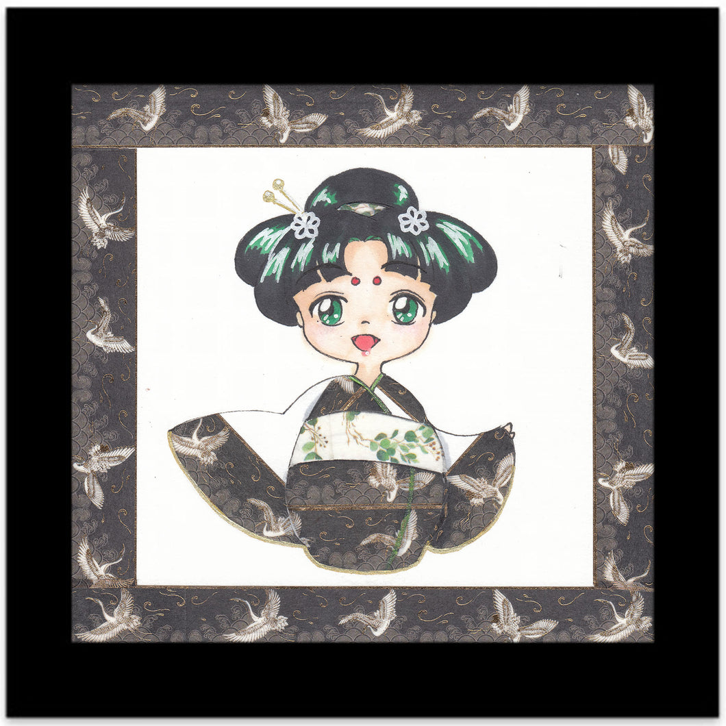 Poupée Kokeshi Geisha #03